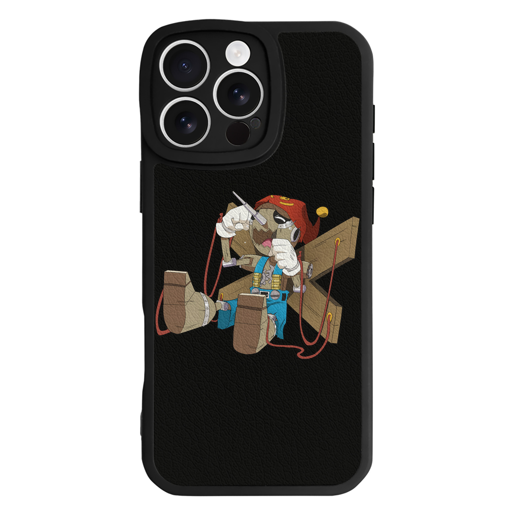 （画像用） Digimon デジタルモンスター/デジモン 【iPhone 16シリーズ対応】シリコンスマホケース（レザー調） 材質：シリコン